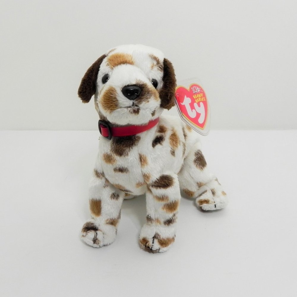 Ty Beanie Baby Bo the Brown Spotted Dalmatian